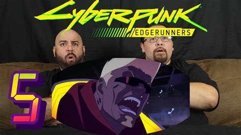 Oni Reactions Cyberpunk Edgerunners Episode Youtube