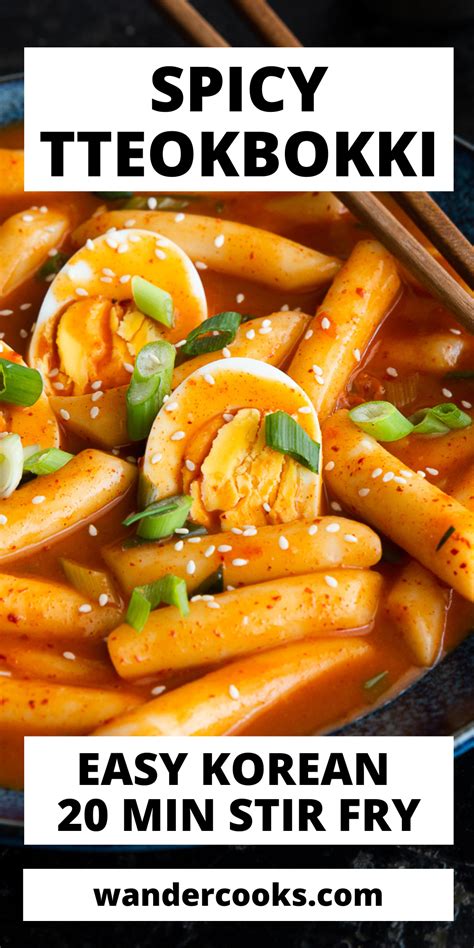 Tteokbokki Spicy Korean Rice Cakes Artofit