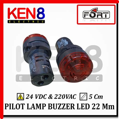 Jual Pilot Lamp Buzzer Led Mm Fort Vac Vdc Jakarta