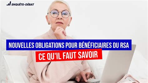 Nouvelles obligations pour bénéficiaires du RSA Ce qu il faut savoir