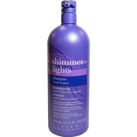 Clairol Shimmer Lights Shampoo For Blonde And Silver Hair 315 Fl Oz