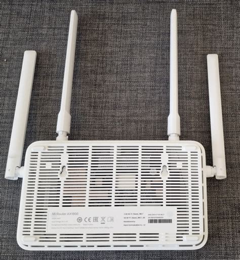 スマートデ For Xiaomi Router Mi Ax1800 1775mbps 5 core Wi fi 6 Router