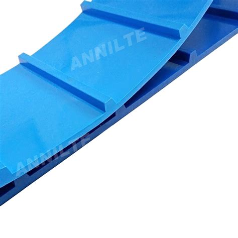 China Annilte Food Grade Blue Pu Oil Resistant Easy To Clean Conveyor