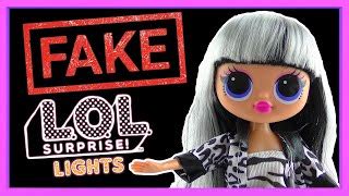 1 Authentic LOL Surprise GROOVY BABE OMG Fashion Doll Lights Neon Black