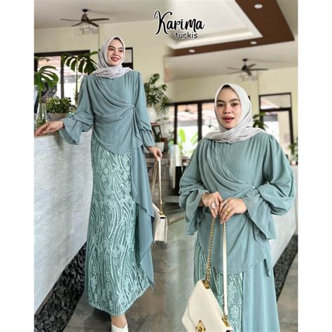 Pre Order Mm Karima Maxi Gown Party Long Dress Baju Majlis Dinner