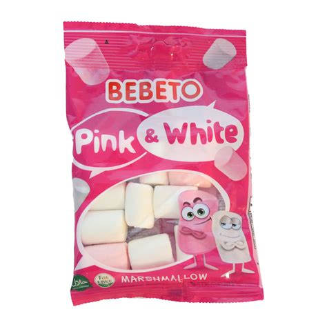 Bebeto Marshmallow Pink And White 30g Online At Best Price Marshmallows