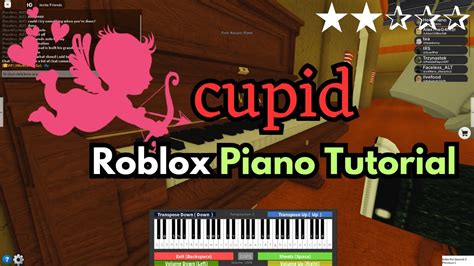 Fifty Fifty Cupid Twin Version Easy Roblox Piano Tutorial Sheets Youtube