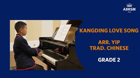 Kangding Love Song Arr Yip Trad Chinese Grade 2 Piano Syllabuses