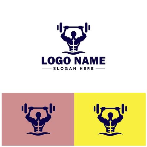 Premium Vector Fitness Icon Physical Conditioning Health Training