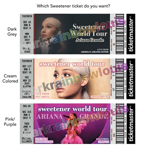 Ariana Grande 2024 Concert Tickets - Sayre Wanids