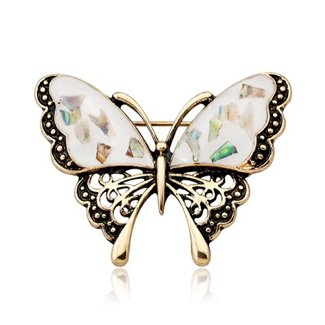 Broche Papillon Retro Maison Des Broches