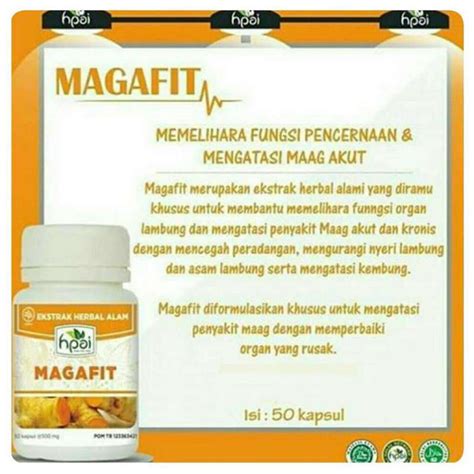 Jual Magafit Hni Hpai Obat Herbal Maag Asam Lambung Di Seller