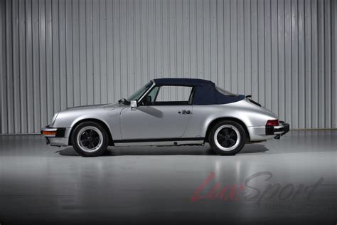 1988 Porsche 911 Carrera Convertible Carrera Stock # 1988168 for sale ...