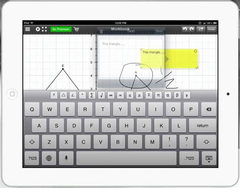 How Teachers Can Use The Geometry Pad App In The Classroom Youtube