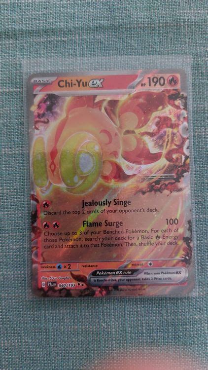 Chi Yu Ex Paldea Evolved Kaufen Auf Ricardo