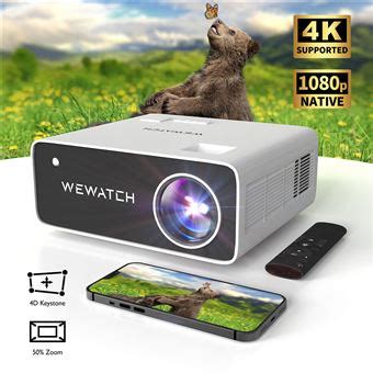 Vid Oprojecteur Wewatch V Pro K Bluetooth Wifi Ansi Lumens