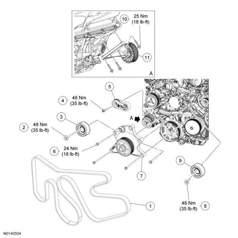 Ford F 150f 250 How To Replace Serpentine Belt Ford Trucks