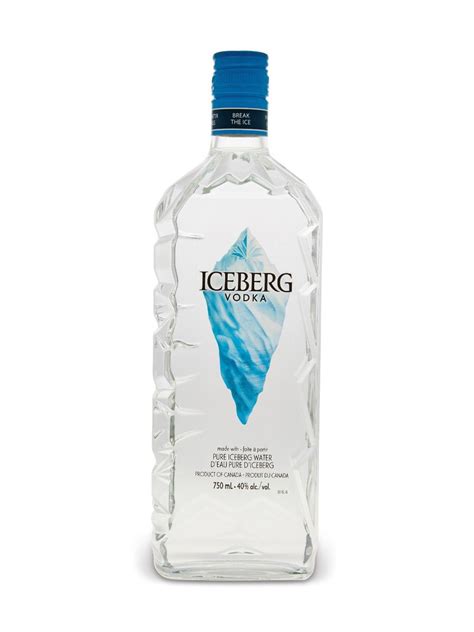 Vodka Iceberg | Vodka, Vodka bottle, Liquor