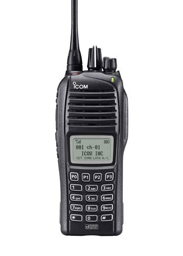 Icom Ic F4262dt Uhf Digital Handheld Radio