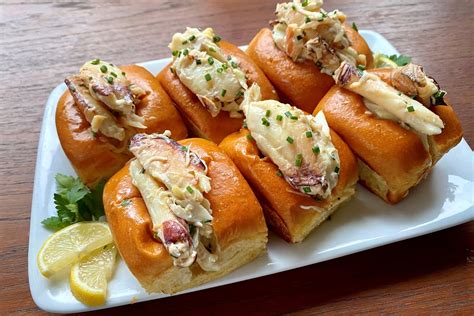 Recipes for Game Day - Mini Crab Rolls