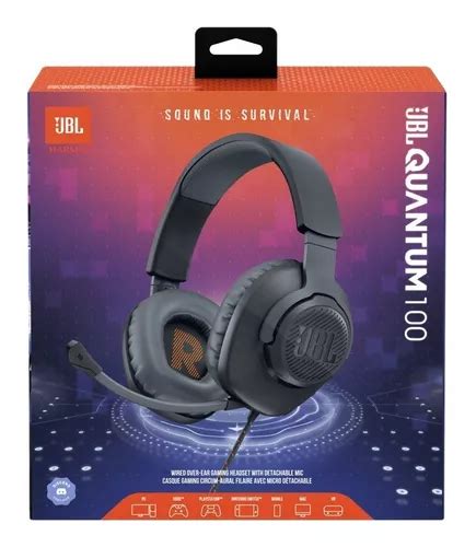 Jbl Quantum 100 Auricular Gamer Con Cable Envío Gratis