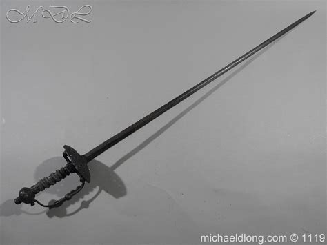 English Cup Hilt Rapier C 1630 Michael D Long Ltd Antique Arms And Armour