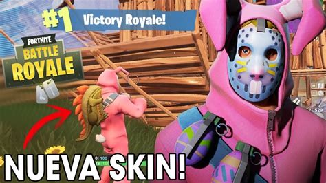 Nueva Skin Rabbit Raider Ft Suscriptores Fortnite Battle Royale Gameplay Kod Youtube