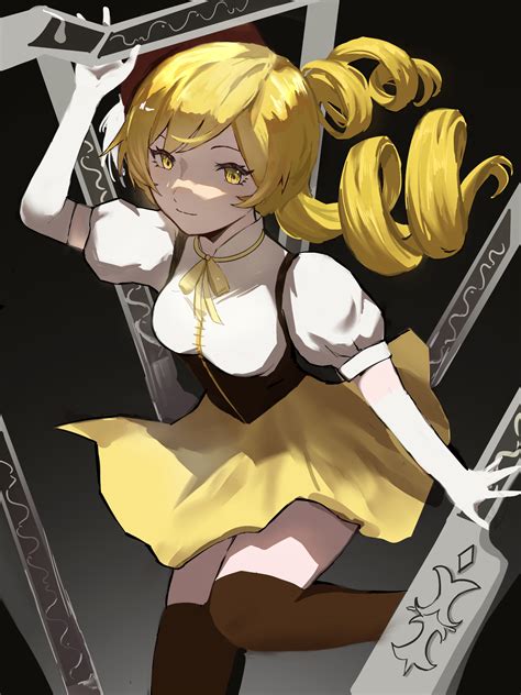 Tomoe Mami Mahou Shoujo Madokamagica Image By Pixiv Id 82506781