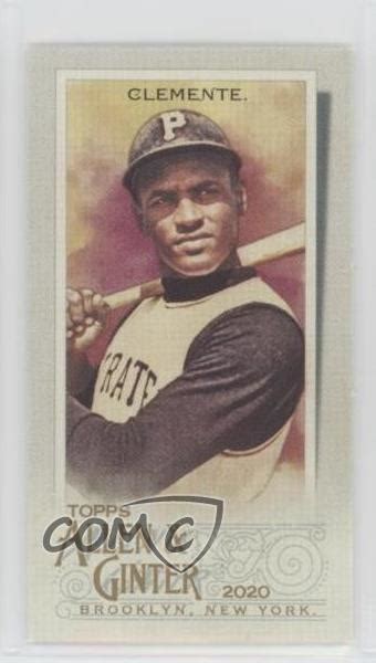 Topps Allen Ginter S Mini A G Back Roberto Clemente For