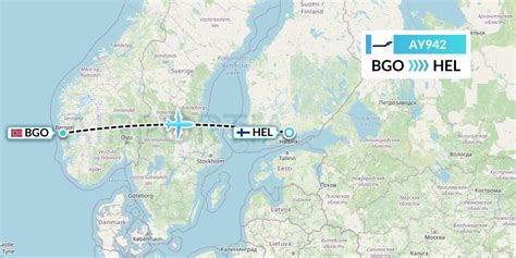 AY942 Flight Status Finnair Bergen To Helsinki FIN942