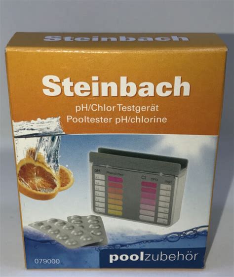 Steinbach 079000 Testkit für pH Wert und freies Chlor günstig kaufen eBay