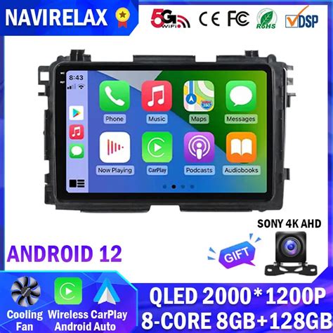 Car Radio Android Din Gps Bluetooth Multimedia Player For Honda Hr