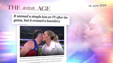 AFL kiss ‘outrage’ - Media Watch