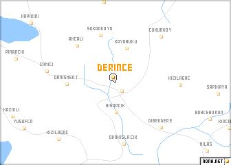 Derince (Turkey) map - nona.net