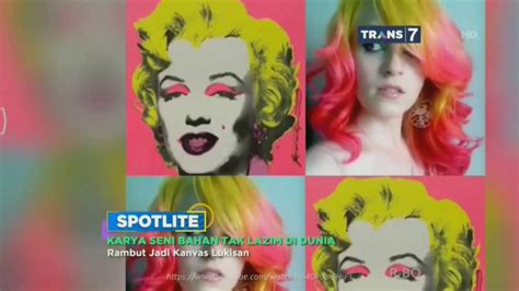 Karya Seni Bahan Tak Lazim Di Dunia Spotlite Trans Youtube