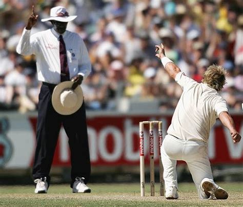 Steve Bucknor upholds Shane Warne's appeal against Ashwell Prince ...