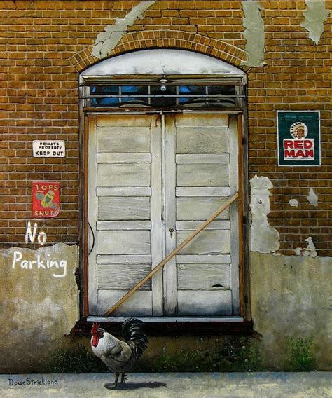 Red Man Painting By Doug Strickland Fine Art America