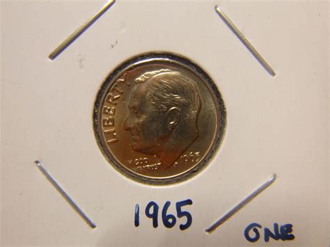 Roosevelt Dime 1965 P For Sale Buy Now Online Item 674905