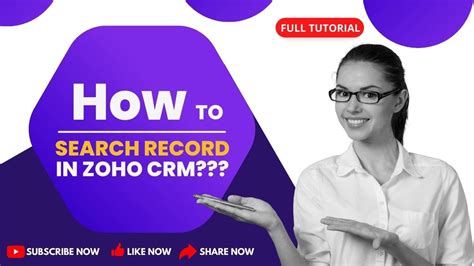 How To Search Record In Zoho CRM Full Hindi Tutorial YouTube