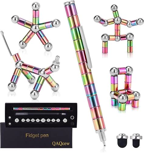 Amazon Qaqcew Fidget Pen Decompression Magnetic Fidget Toy Pen