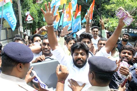 Nsui Members Protest Against Psi Exam Scam