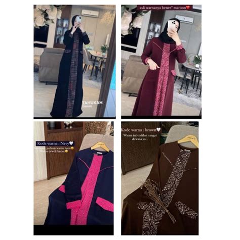 Jual Rihanaa Dress By Kaleela Original Shopee Indonesia