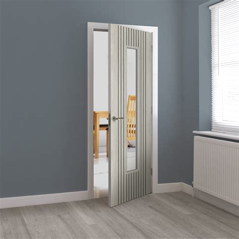 Aria Grey Glazed Laminate Internal Doors at Vivid Doors