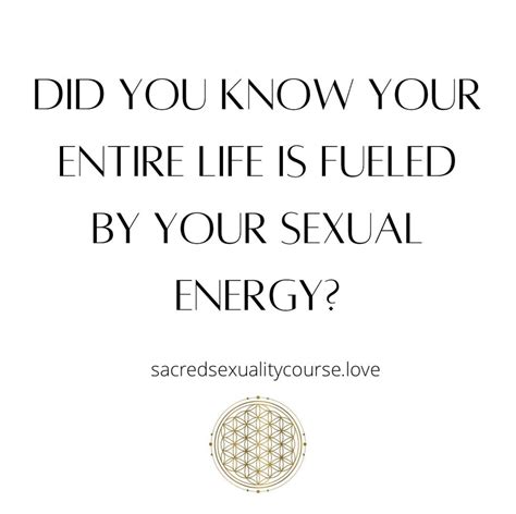 Sexual Energy — Sacred Sexuality Course