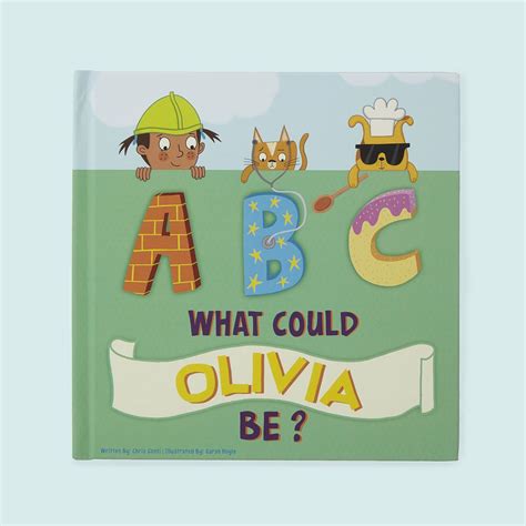 This Personalized Illustrated Abc Book Teaches Kids The Alphabet While