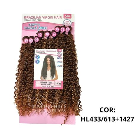 Cabelo Bio Fibra Sleek Leila Xl Plus Emp Rio Do Cabelo E Perucas