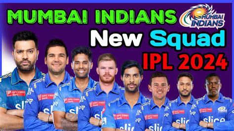 Ipl Mumbai Indians Full Squad Mi Squad Ipl Mi New