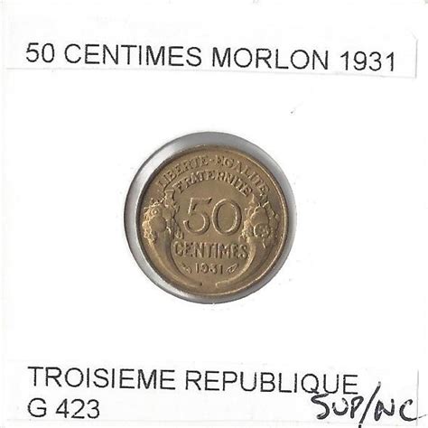 France Centimes Morlon Sup Nc Gon Alves Lobo Numismatique