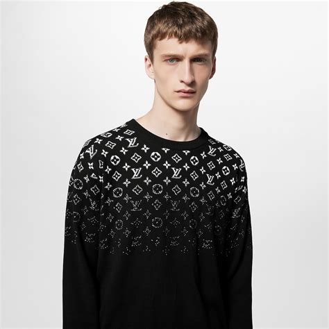 Gradient Cotton Crewneck Men Ready To Wear Louis Vuitton