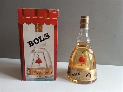 Rare Musical Liqueur Sealed Bottle Ballerina Bols With Full Liquor And